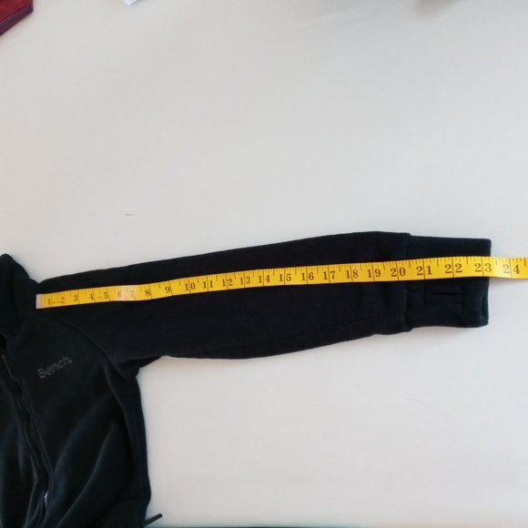 Girls cozy jet black bench fleece - Picture 9 of 9